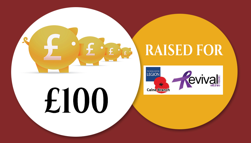 £100 raised for Town Mayor's charities